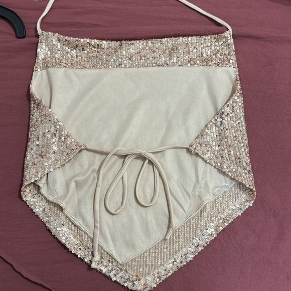 Rose Gold Glitter Top - Picture 2 of 2